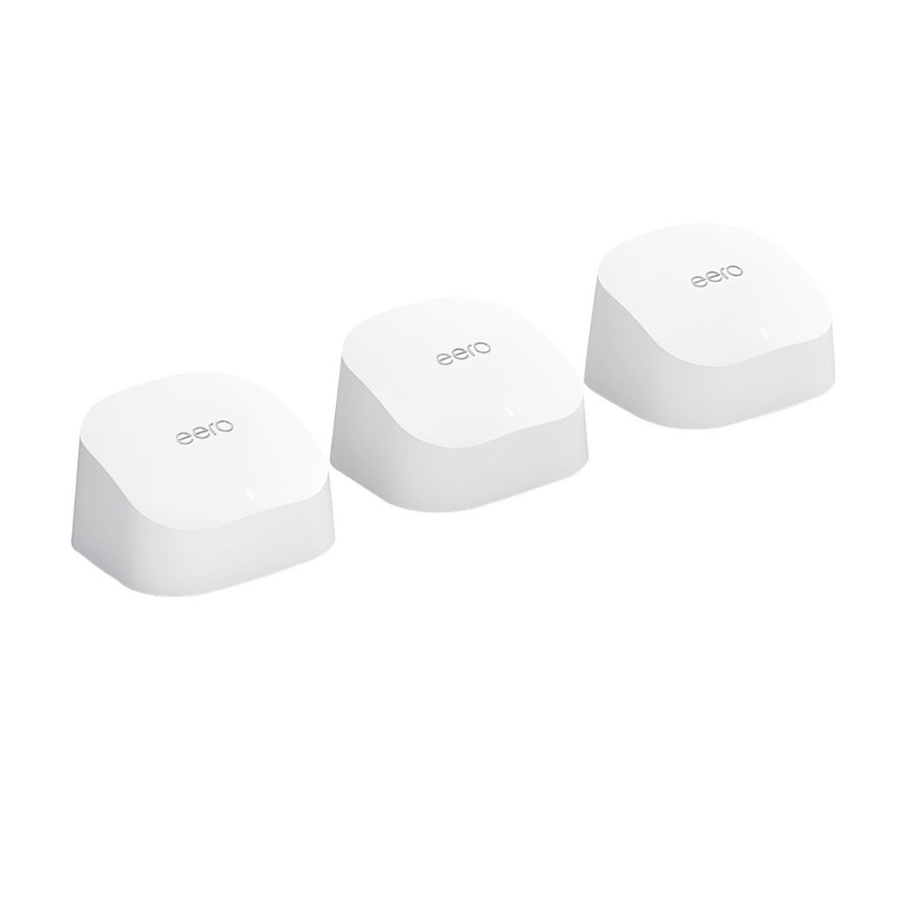 Eero - 6 AX1800 Dual-Band Mesh Wi-Fi 6 System (3-pack) - White